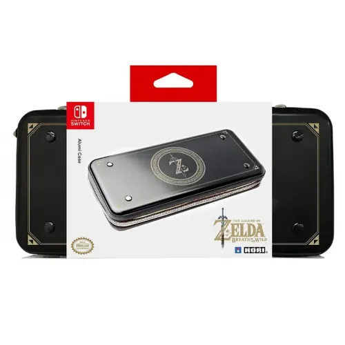 HORI Alumi Case for Nintendo Switch - Zelda Edition  - Black