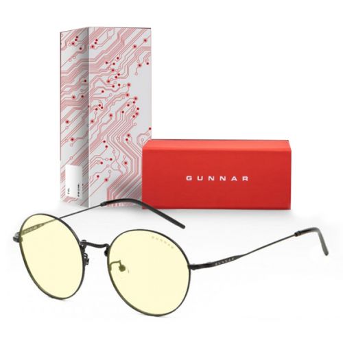 GUNNAR Ellipse ONYX Single Computer Glasses Holiday Bundle