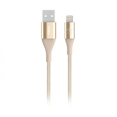 Belkin Mixit DuraTek Lightning Cable for Apple Devices 1.2m - Gold