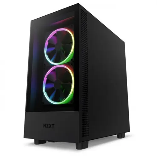 NZXT H5 Elite Edition ATX Mid Tower Case - Black - CC-H51EB-01