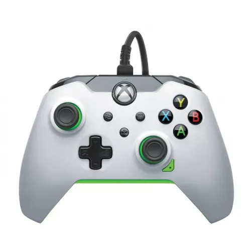 XBOX: PDP Wired Gaming Controller for Xbox Series X|S/Xbox One - Neon White