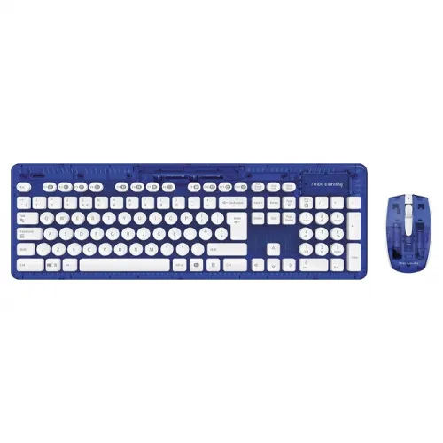 PDP Rock Candy Wireless Keyboard + Mouse - Blueberry Boom