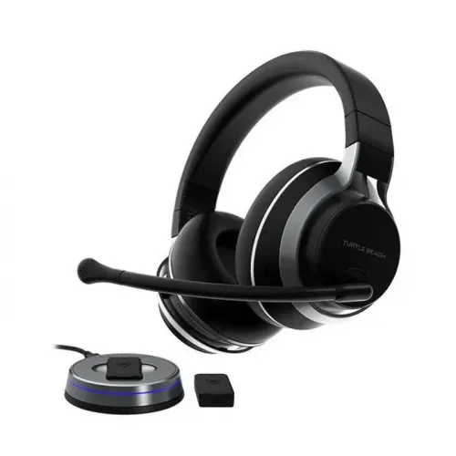 Turtle Beach Stealth Pro Noise-Cancelling Wireless Gaming Headset for PS5, PS4  PC, Switch - Black