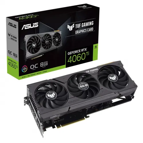 ASUS TUF Gaming GeForce RTX™ 4060 Ti 8GB GDDR6 OC Edition