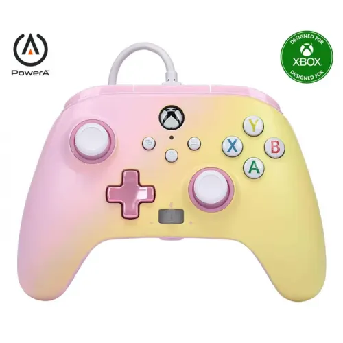 PowerA Enhanced Wired Controller for Xbox Series X|S - Pink Lemonade