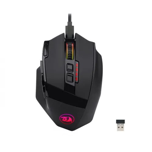 Redragon Sniper Pro M801p-rgb Wireless/wired Gaming Mouse - Black