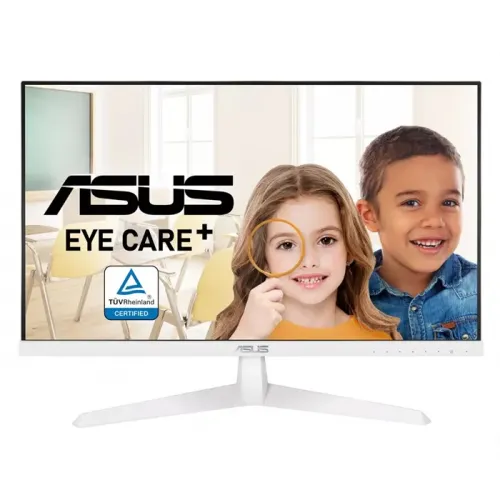 Asus VY249HE-W, 23.8" FHD IPS, 75Hz, IPS, 1ms, FreeSync, Eye Care Monitor - White