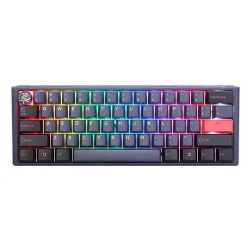 Ducky One 3 Mini - Blue Switch RGB Quack Mechanical Keyboard - Cosmic Blue