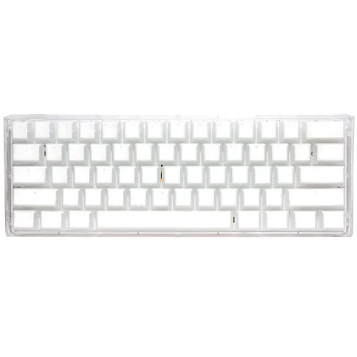 Ducky One 3 Mini - Blue Switch RGB Quack Mechanical Keyboard - Aura White