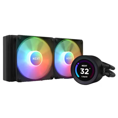 Nzxt Kraken Elite 240 Rgb  Aio Liquid Cooler 240mm - Black