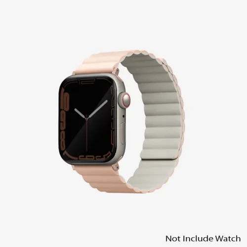 Uniq Revix Reversible Magnetic For Apple Watch Strap 38/40/41mm Blush (Pink/beige)