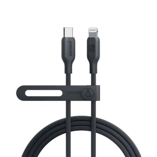 Anker 542 USB-C to Lightning Cable (Bio-Based) (0.9m/3ft) - Black