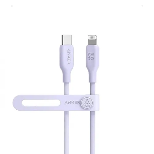 Anker 542 USB-C to Lightning Cable (Bio-Based) (1.8m/6ft) - Violet