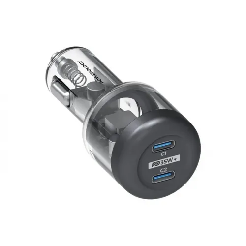 Powerology Ultra-Quick Crystalline Series Car Charger