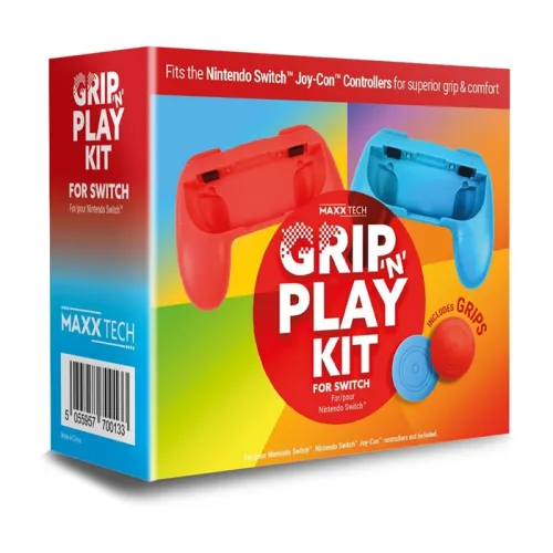 Maxx Grip N Play Kit For Nintendo Switch