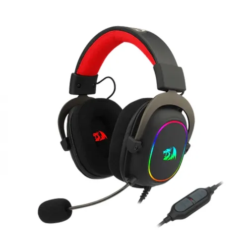 Redragon H510 Zeus-x Rgb Wired Gaming Headset - 7.1 Surround Sound Multi Platforms Headphone - Compatible With Pc/ps4/ns