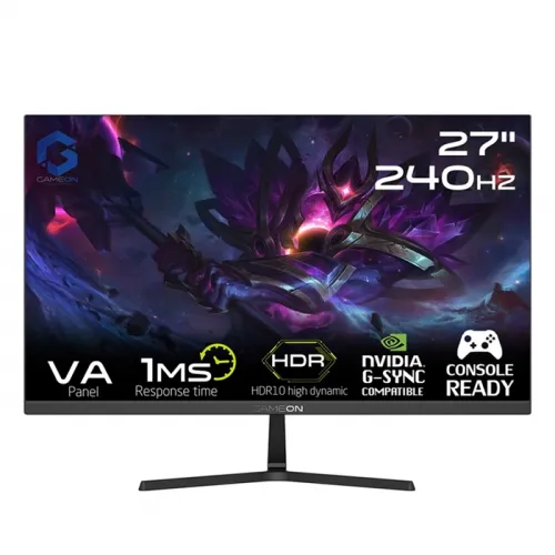 GAMEON Esports Series GOESP27240VA 27" FHD, 240Hz, 1ms, HDMI 2.1 Gaming Monitor (Adaptive Sync and G-Sync Compatible)