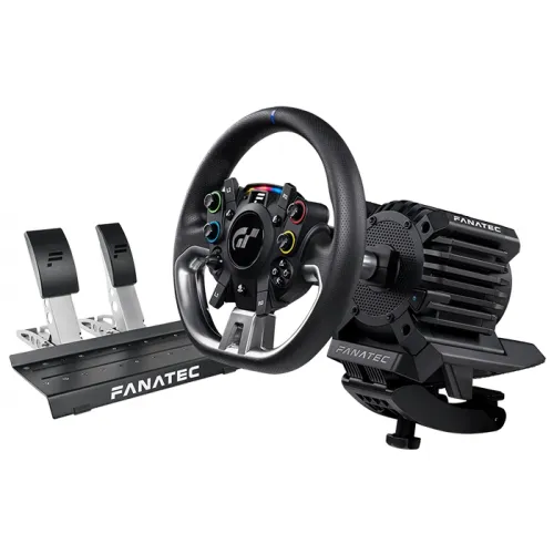 Fanatec Gran Turismo Dd Pro (8NM) Premium Bundle With CSL Pedals Load Cell Kit