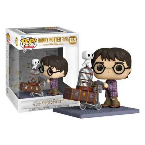 Funko Pop Deluxe! Movies: Harry Potter Anniversary - Harry Pushing Trolley