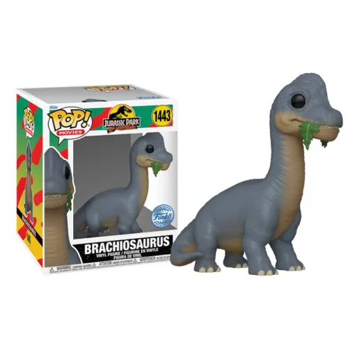 Funko Pop Super! Movies: Jurassic Park - Brachiosaurus (Exc)