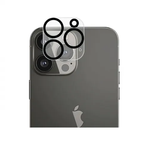 Eltoro Camera Glass AR with Silicone Ring for iPhone 15 Pro/15 Pro Max - Clear