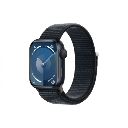 Apple Watch Series 9 Gps 45mm Midnight Aluminium Case With Midnight Sport Loop