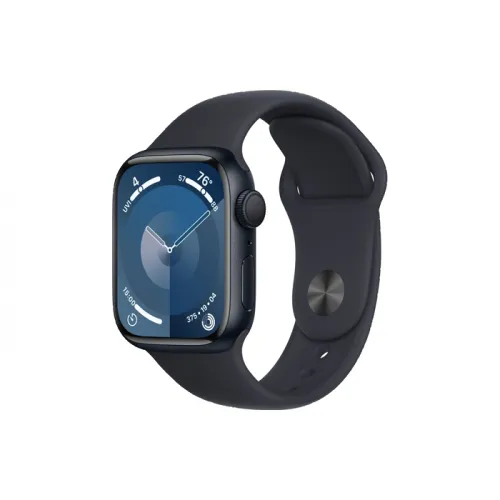 Apple Watch Series 9 Gps 41mm Midnight Aluminium Case With Midnight Sport Band - S/m