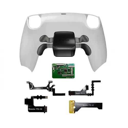 Besavior Diy Kit For Ps5 Controller - White