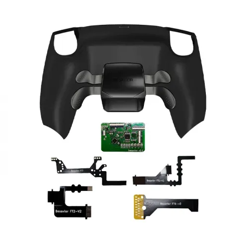 Besavior Diy Kit For Ps5 Controller - Black