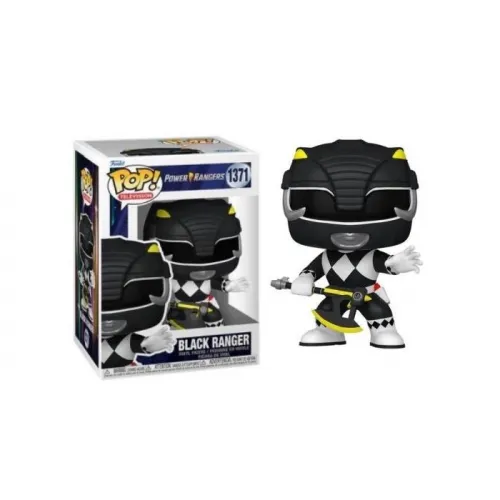 Funko Pop: Power Rangers- Black Ranger (30th Anniversary)