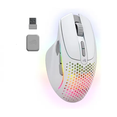 Glorious Model I 2 Wireless Ultralight Ergonomic Gaming Mouse - Matte White