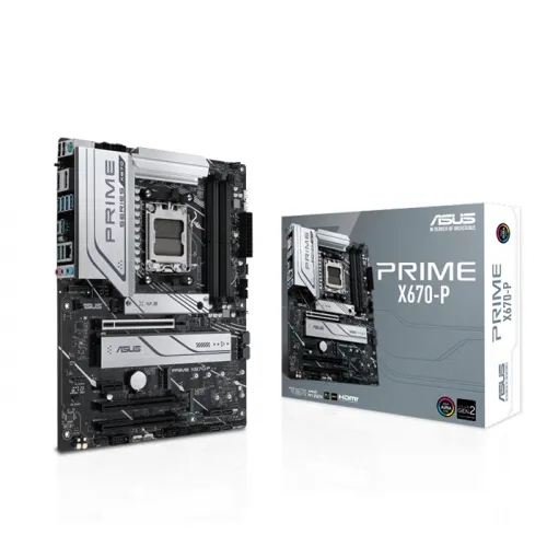 Asus Prime X670-p Series Amd Ryzen Motherboard Ddr5