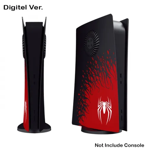 Ps5 Console Replacement Faceplate (Digital) Version - Marvel's Spider - Man 2 Limited Edition