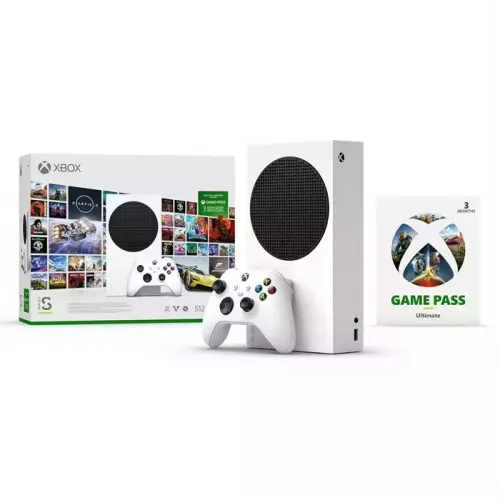 Xbox Series S – Starter Bundle 512GB SSD with Game Pass Ultimate 3 Month Digital Gaming Console