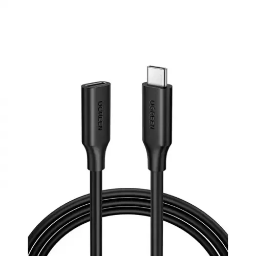 Ugreen Usb-c C/m To Usb-c /f Gen2 5a Extension Cable 1m - Black