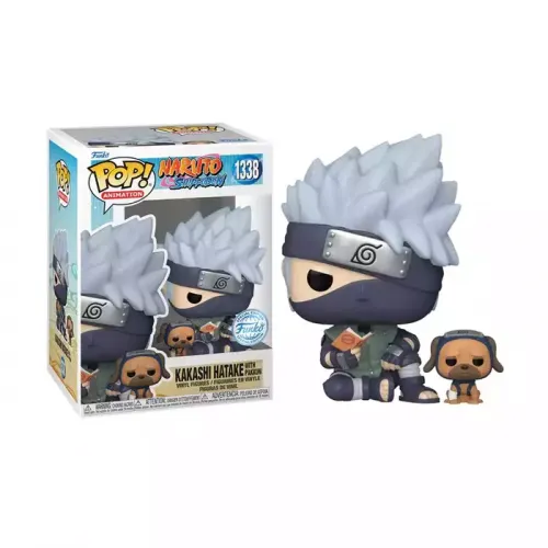 Funko Pop: Naruto- Kakashi Hatake W/ Pakkun (Exc)