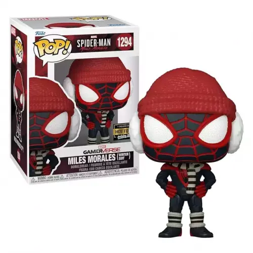 Funko Pop: Marvel- Gamerverse Spiderman Miles Morales (Holiday) (Exc)