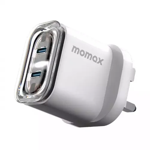 Momax 1-charge Flow 2-port 35w Gan Charger Usb-c