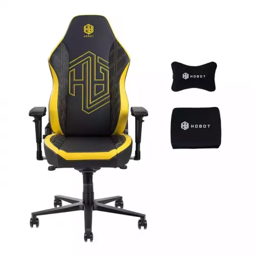 Hobot Themis Ergonomic Office Gaming Chair - Black / Yellow