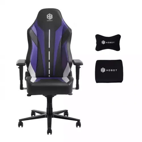 Hobot Milkyway Swivel Style Office Ergonomic Gaming Chair - Black/blue