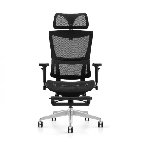 Luxury Modern Heavy Duty Ergonomic Gaming/office Chair - Mesh Black