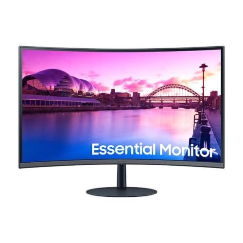 Samsung 27 Curved Monitor With 1000r Fhd 4ms/75hz/ Monitor - Black