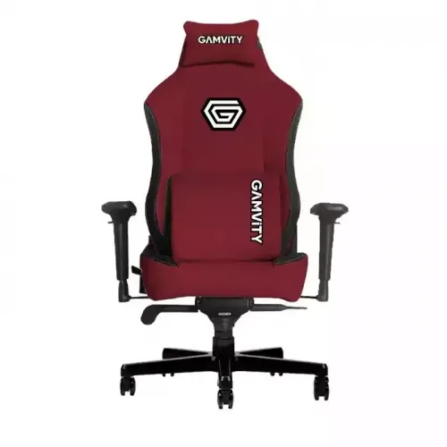 Gamvity High-density Molded Foam Fabric Gaming Chair - Maroon