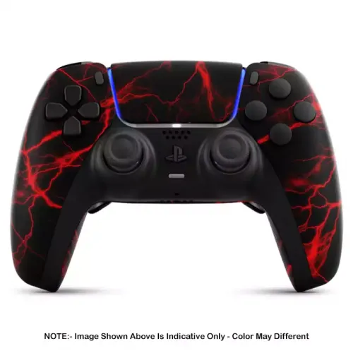 Aim Controller Pro For Playstation 5 - Storm Red Fullprint