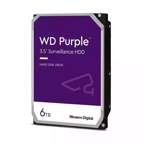 Wd 6tb Purple Sata Iii 3.5" Internal Surveillance Hard Drive