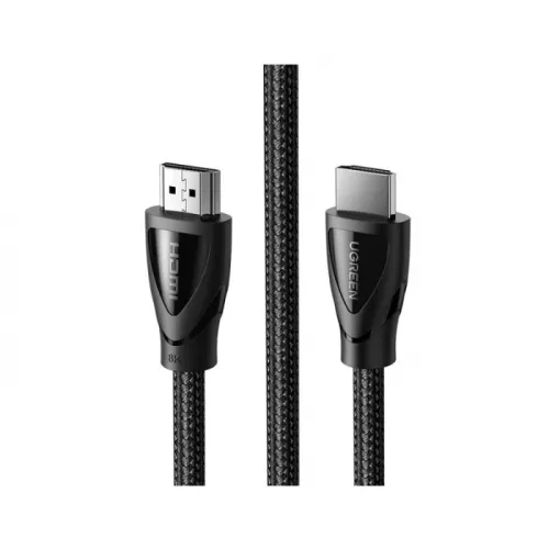 Ugreen Hdmi Cable 2m Male To Male With Cotton Braided - Black