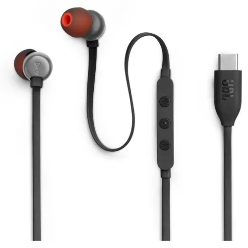 Jbl Tune 310c Wired Usb-c Earphones – Black