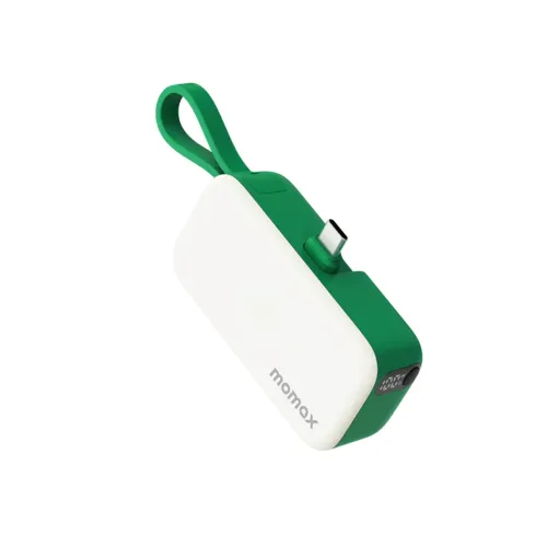 Momax 1-power Mini 3-in-1 Battery Pack (5000mah) - Green