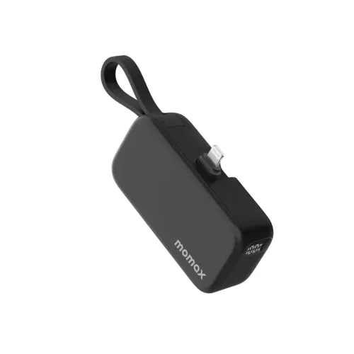 Momax 1-power Mini Lightning 3-in-1 Power Bank 5000mah - Black