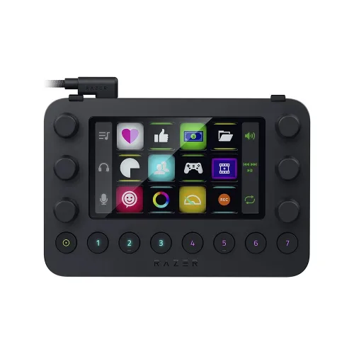 Razer Stream Controller, All-in-one Control Deck For Streaming - Black